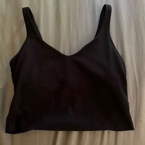 Black lululemon align tank Size 4